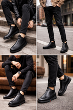 Men’s Premium Black Casual Shoes