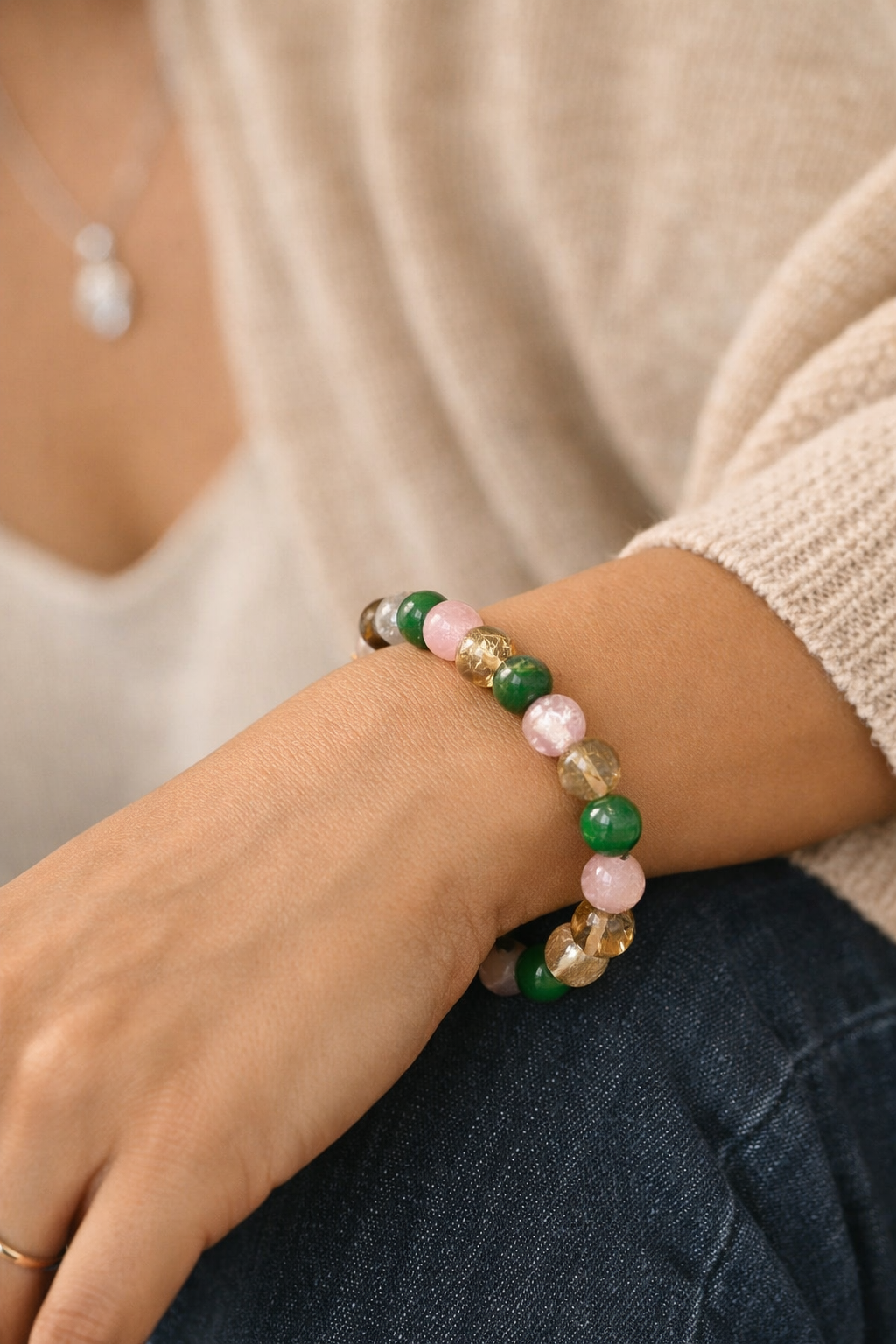 Energized Gemstone Bracelet