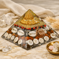 Crystal Wealth Gomati Chakra Shree Yantra Pyramid